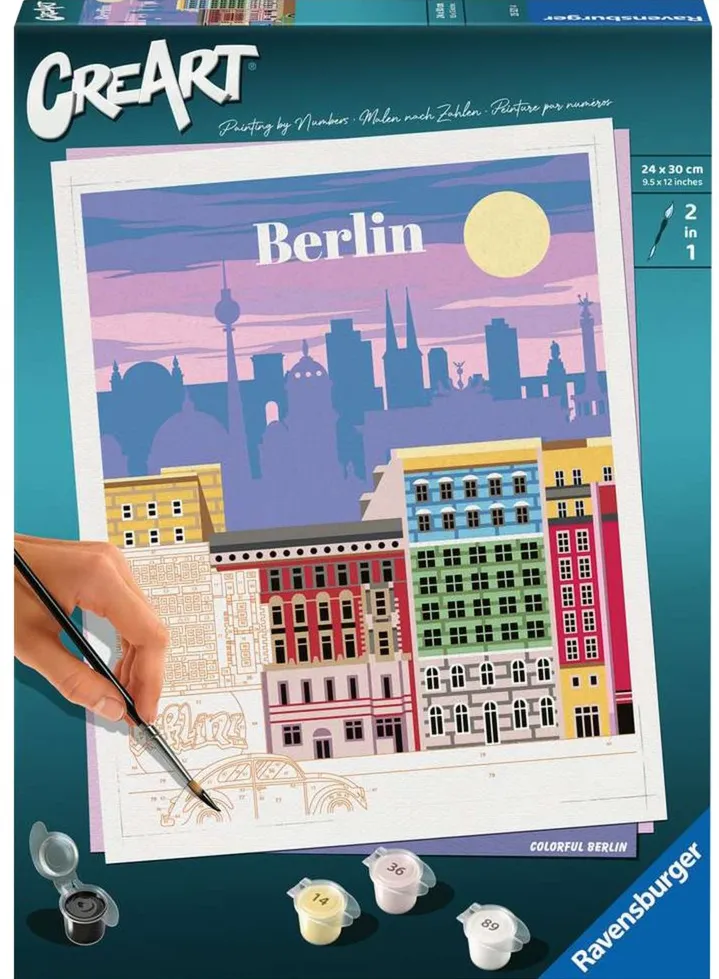 Ravensburger CreArt - Colorful Berlin, Painting