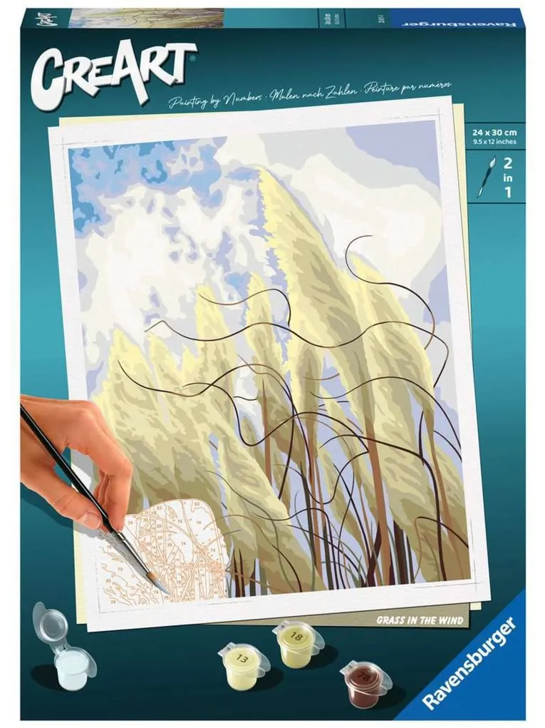 Ravensburger CreArt - Grass in the Wind, painting
