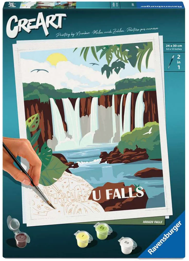 Ravensburger CreArt - Iguazu Falls, Painting