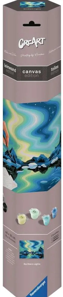 Ravensburger CreArt Canvas Edition - Northern Lights, Painting