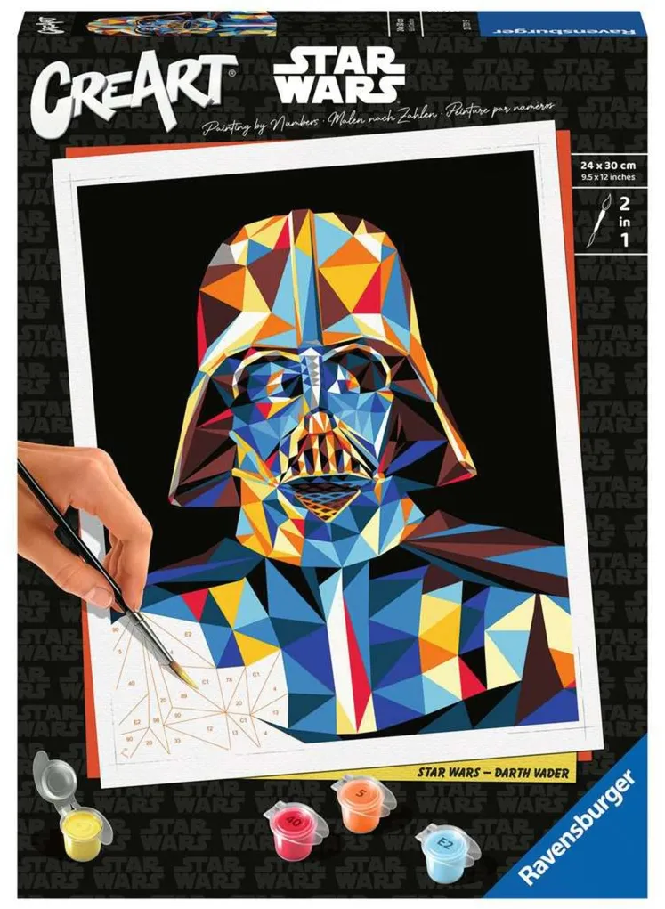 Ravensburger CreArt Star Wars - Darth Vader, painting