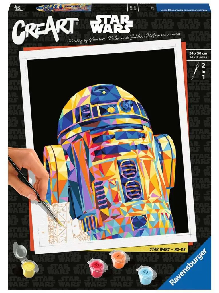 Ravensburger CreArt Star Wars - R2-D2, painting
