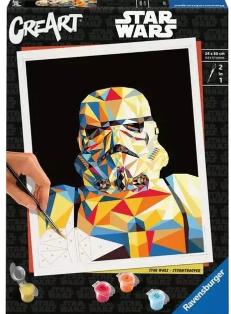 Ravensburger CreArt Star Wars - Stormtrooper, painting