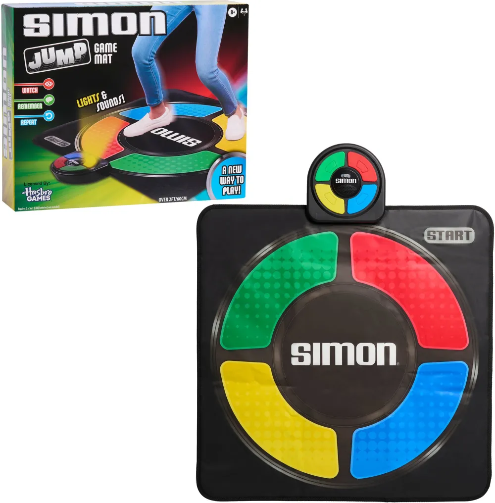 Just Play Hasbro Simon Jump Game Mat, Skill Game