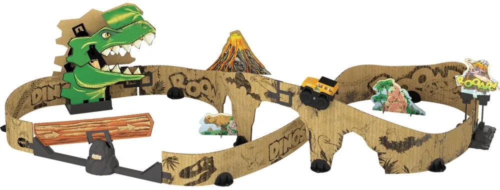 VTech Car-Board Racers - Dino Adventure Set, track