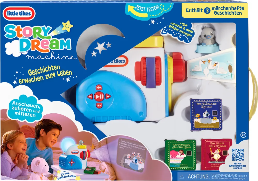 MGA Entertainment Little Tikes Story Dream Machine incl. fairy tale collection, media player