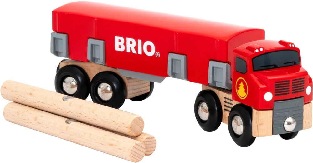 BRIO wooden transporter with magnetic charge - 33657
