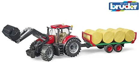 BRUDER Case IH Optum 300CVX with Frontla. - 03198