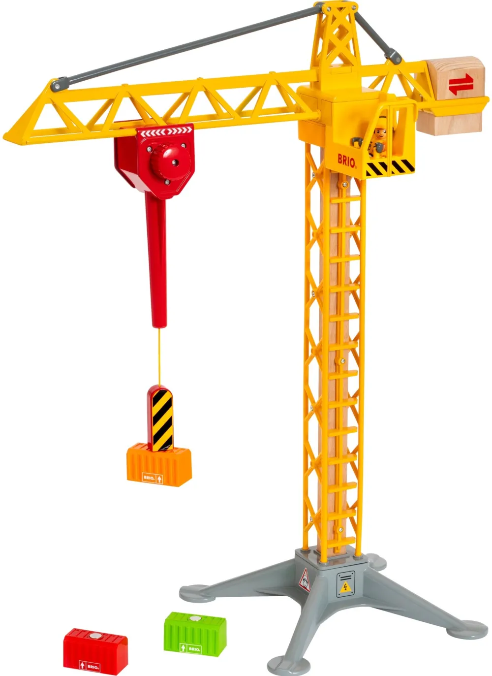 BRIO large construction crane with light 63383500