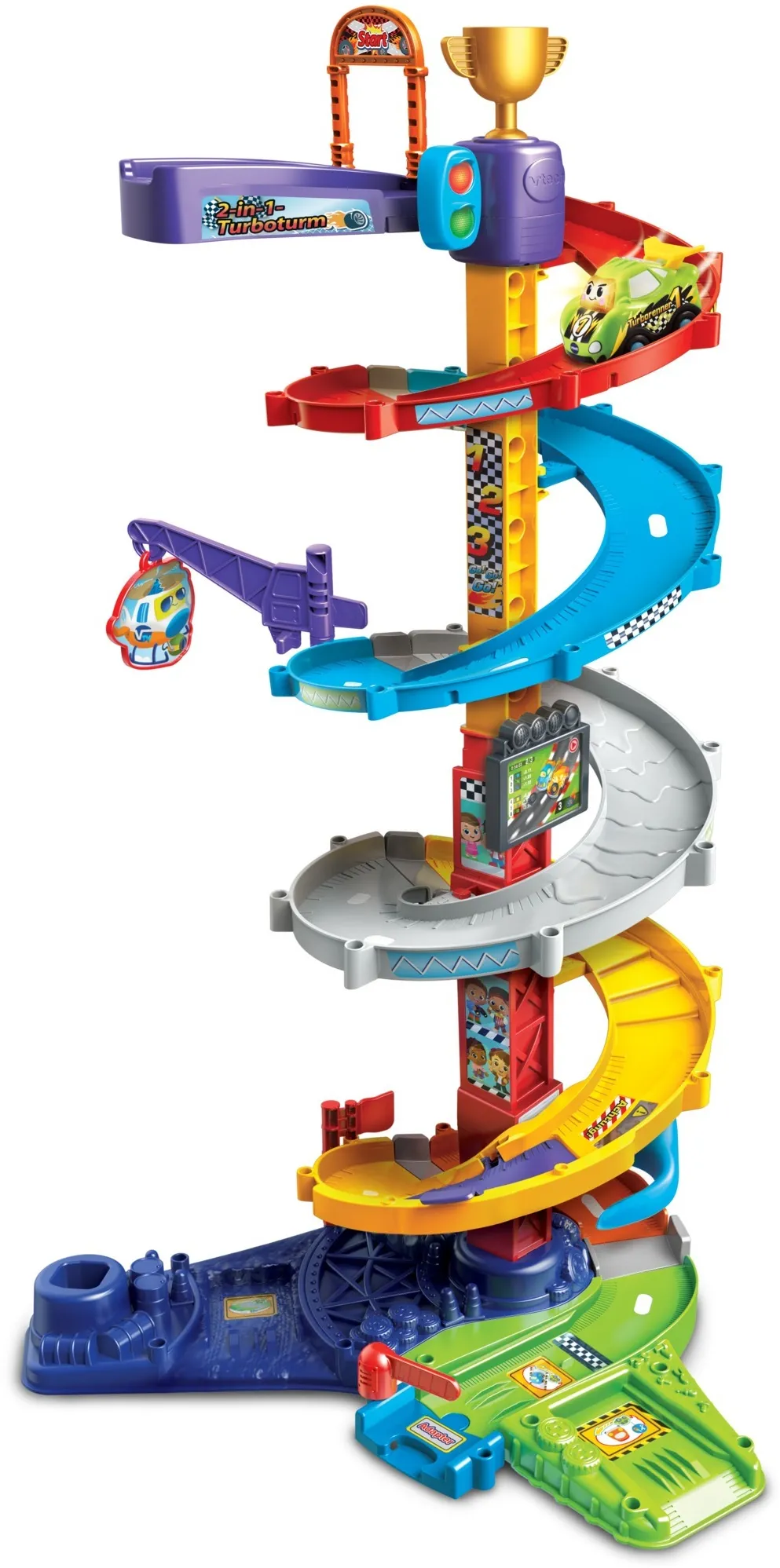 Vtech Tut Tut B. F. - 2-in-1 turbo tower - 80-535004