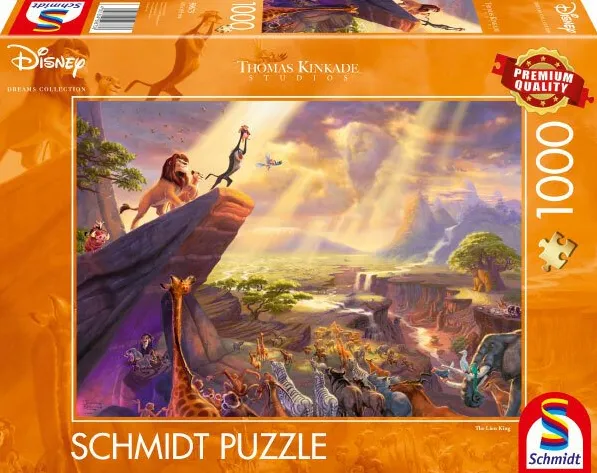 Schmidt Spiele Thomas Kinkade Studios: Disney Dreams Collection - The Lion King (1000 Pieces)
