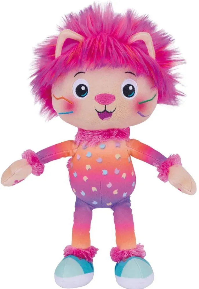 Schmidt Spiele Gabby's Dollhouse: Marty, the party cat plush figure, cuddly toy