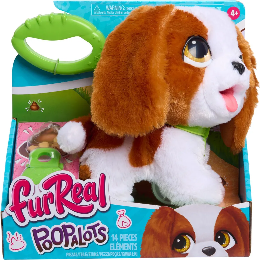 Just Play forReal Poop-a-Lots Cavalier King Charles Spaniel, cuddly toy