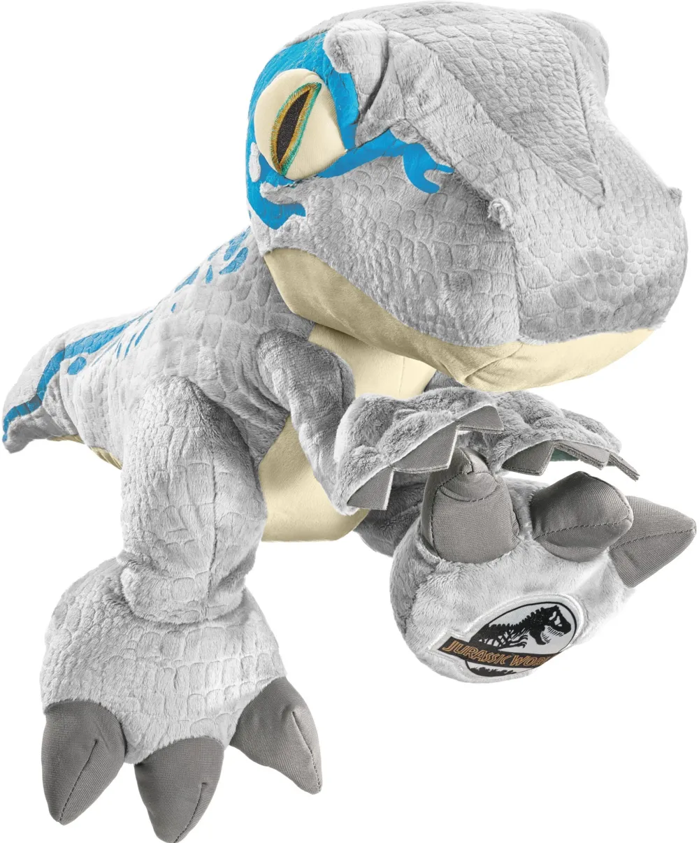 Jucarie de plus Schmidt Spiele Jurassic World Blue gri albastru 48 cm