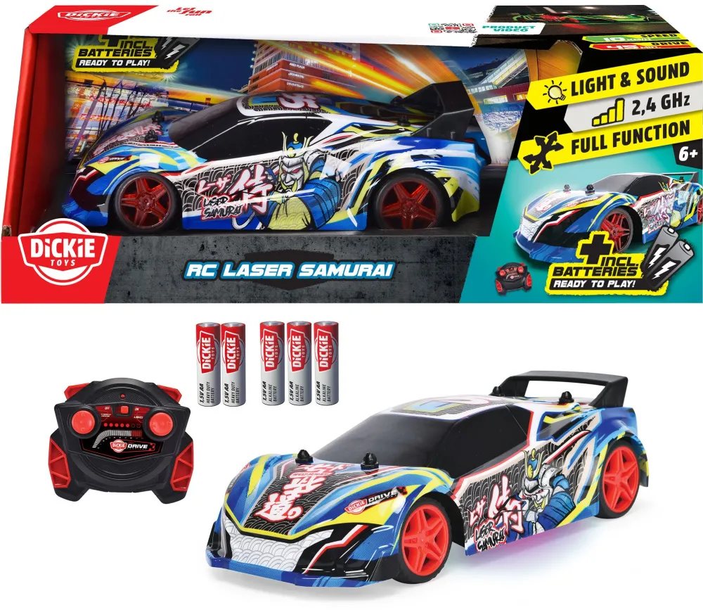 Dickie RC Laser Samurai 1:20