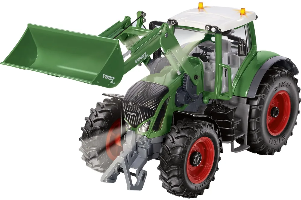 Tractor RC Siku Control32 Fendt 933 Vario cu incarcator frontal si control Bluetooth verde