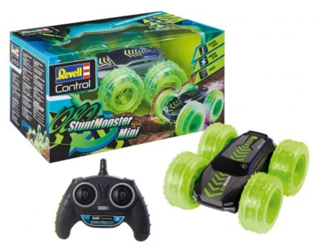 Masina RC Revell Stunt Monster Mini 1080 verde/negru