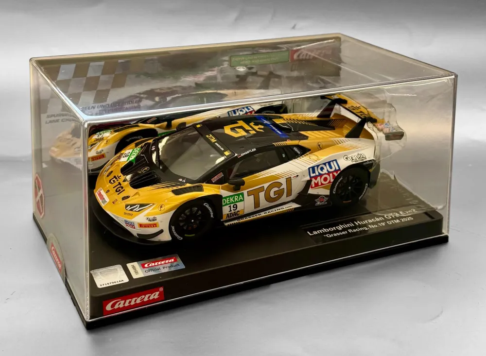 Carrera DIGITAL 124 Lamborghini Huracán GT3 Evo2 "GRT Grasser Racing, No.19", DTM 2025