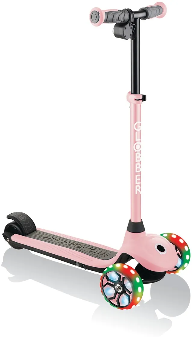 GLOBBER One K E-Motion Plus 4 Plus (pink, with luminous wheels)