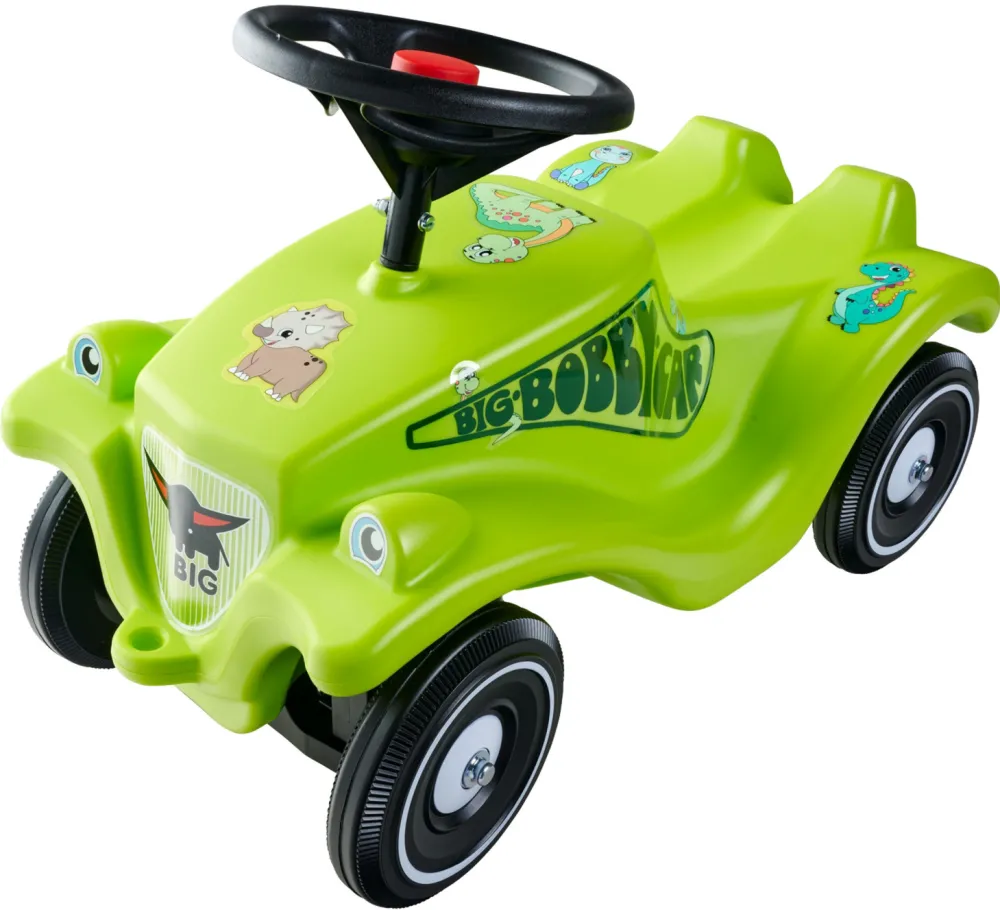 BIG Bobby Car Classic Dino, green ride-on