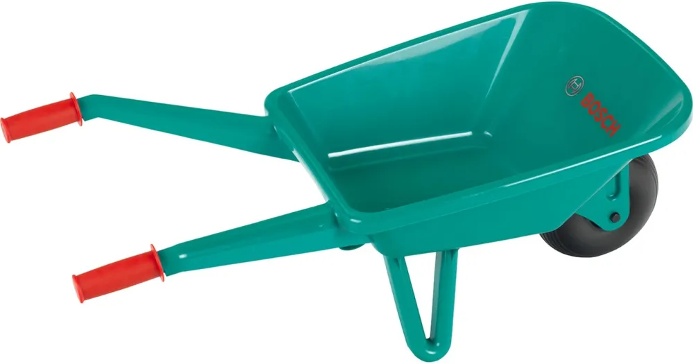 Theo Klein Bosch wheelbarrow, gardening machine