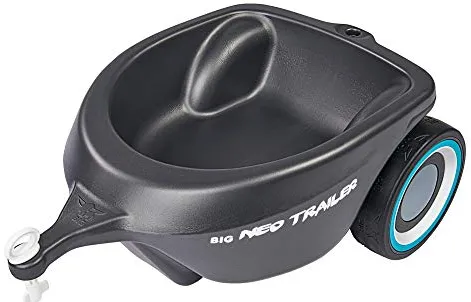 BIG Bobby-Car-Neo Trailer Anthracite, Children's Vehicle (anthracite)