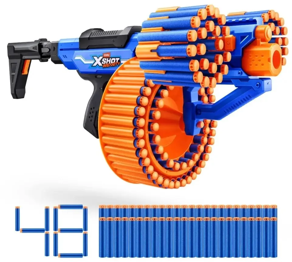 ZURU XSHOT Insanity - Motorized Blitz Hammer