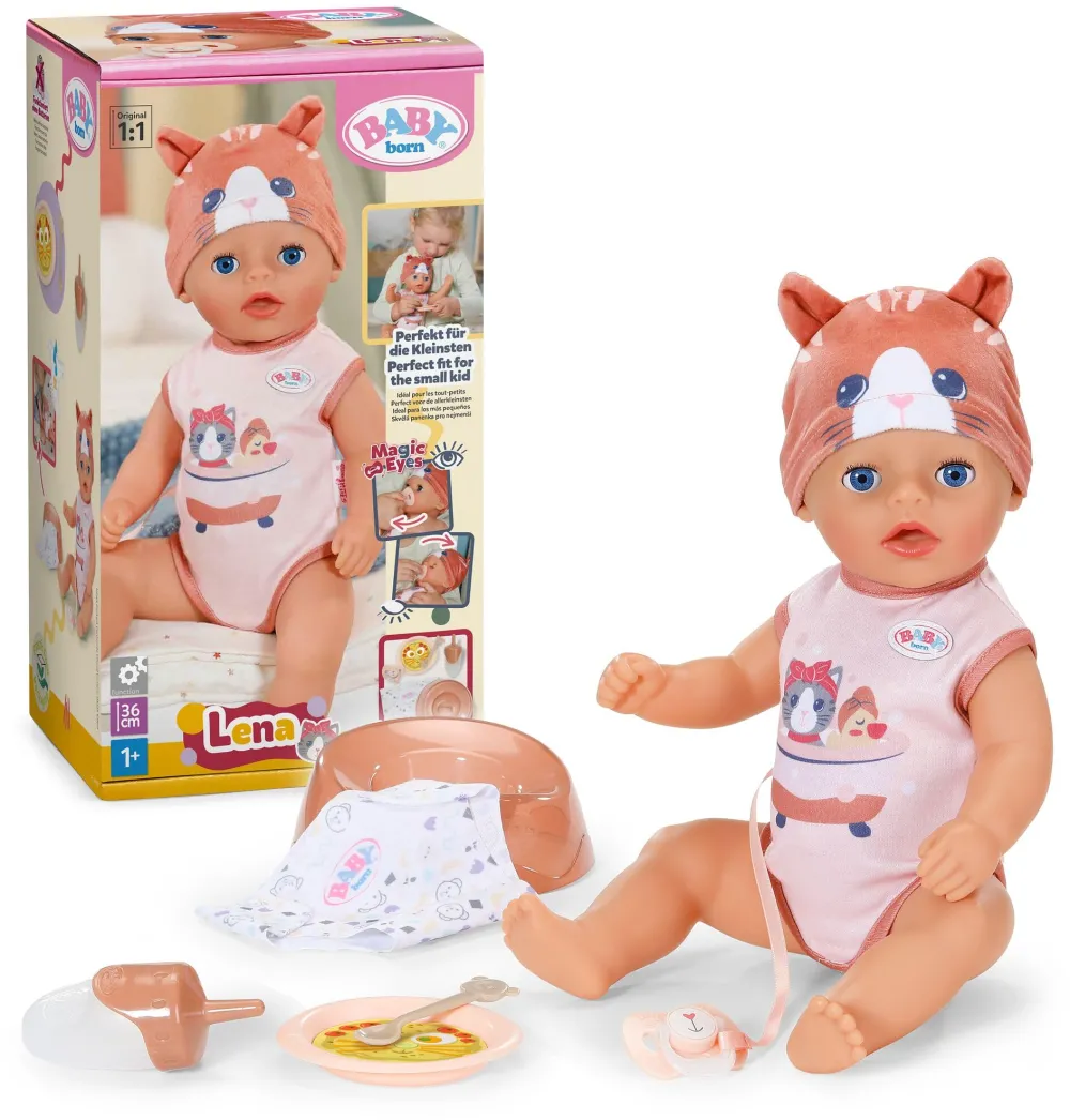 ZAPF Creation Zapf Baby born Lena cat 36cm