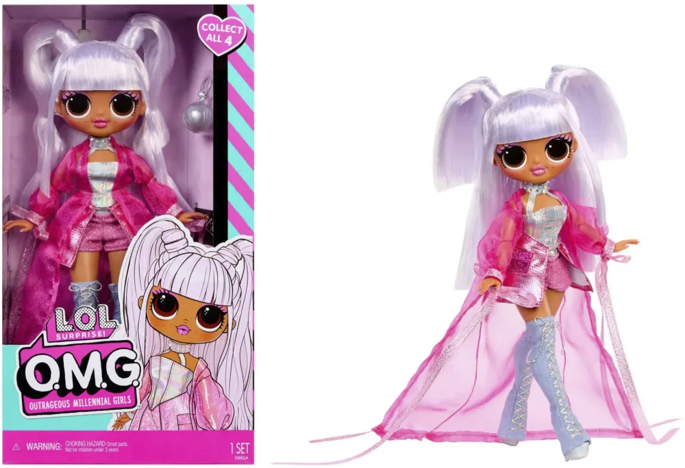 MGA Entertainment L.O.L. Surprise O.M.G. Entry Doll - Kitty K (rose gold)