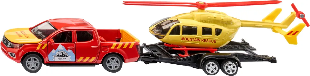SIKU SUPER Nissan Navara with helicopter