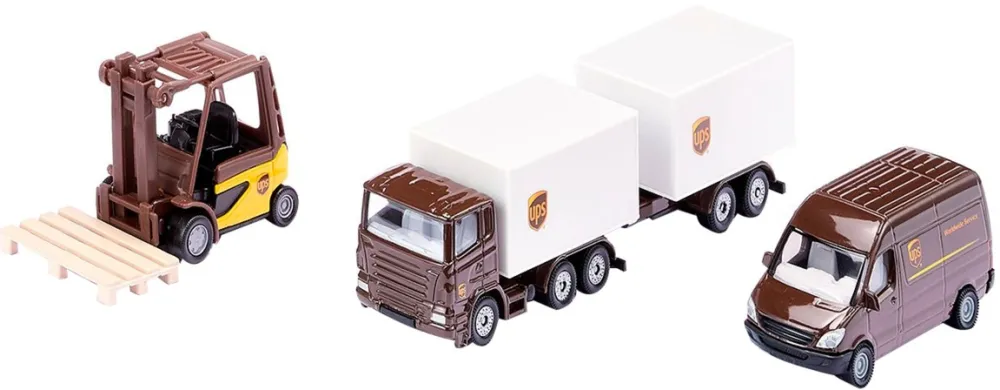 SIKU SUPER gift set DHL, model vehicle