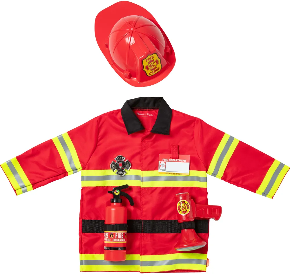 Spin Master Melissa & Doug - Firefighter Costume, Role Play