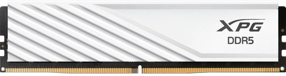 ADATA DDR5 - 32GB - 5600 - CL - 46 (1x 32 GB), Single RAM (white, AX5U5600C4632G-SLABWH, XPG Lancer Blade, INTEL XMP, AMD EXPO)