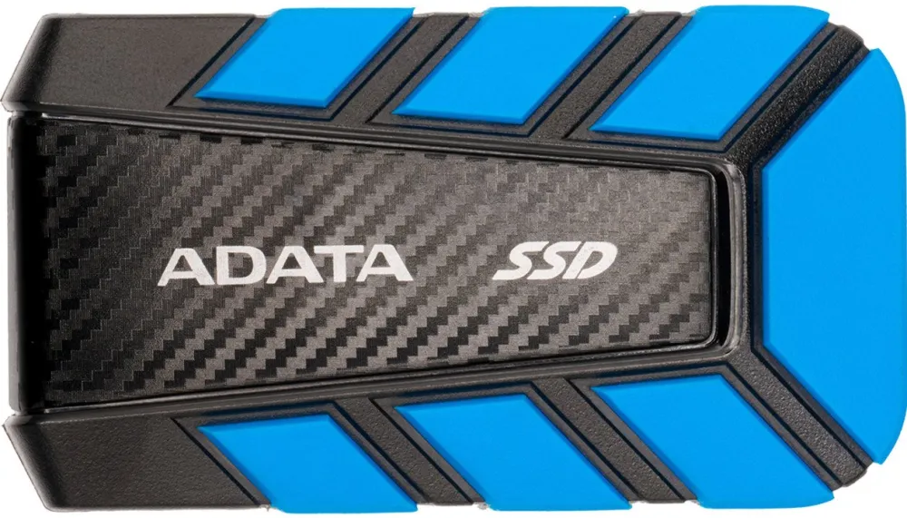 ADATA External SSD SD820 1 TB, External SSD (black/blue, USB-C 3.2 Gen 2 (10 Gbit/s))