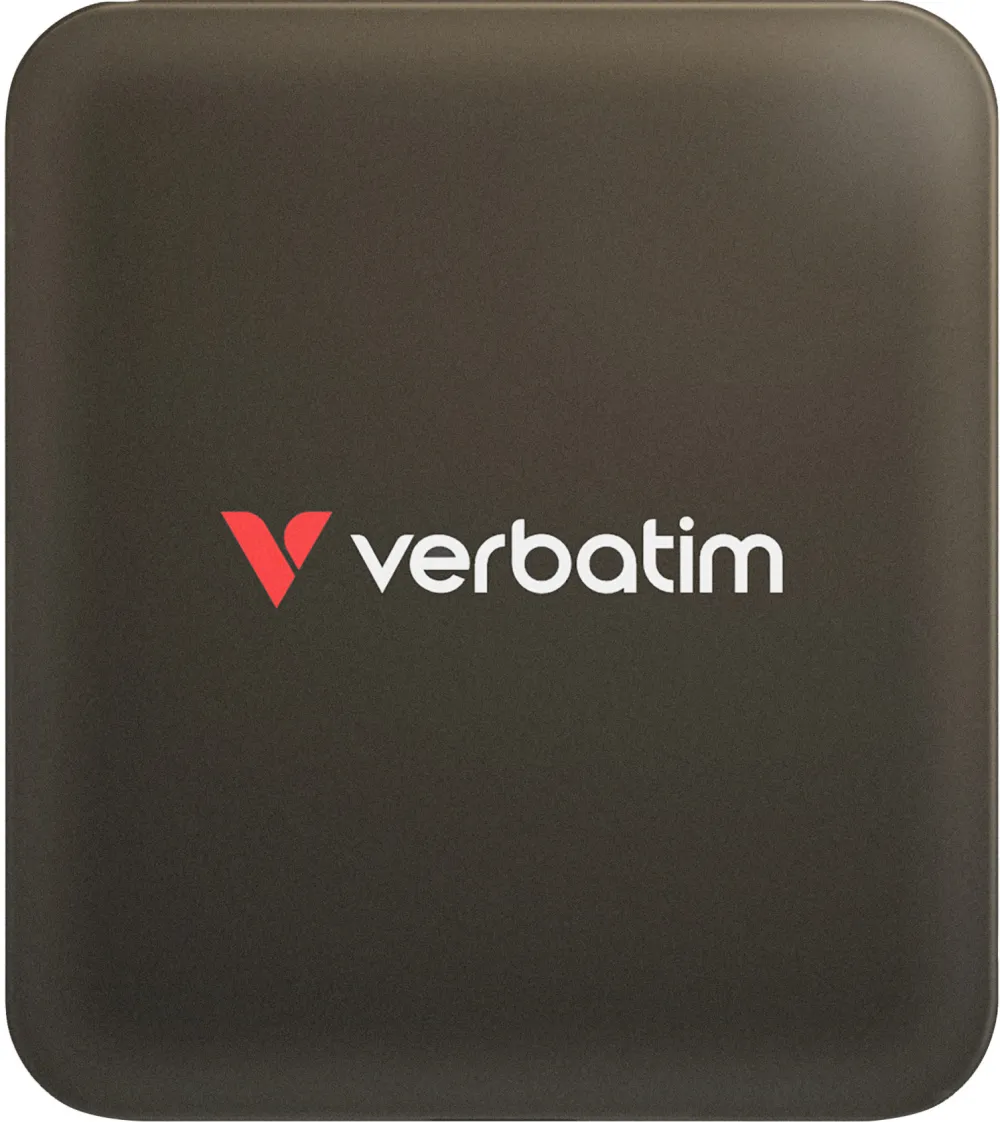 Verbatim SnapBack SSD 1 TB Mocha Metallic, External SSD (brown)