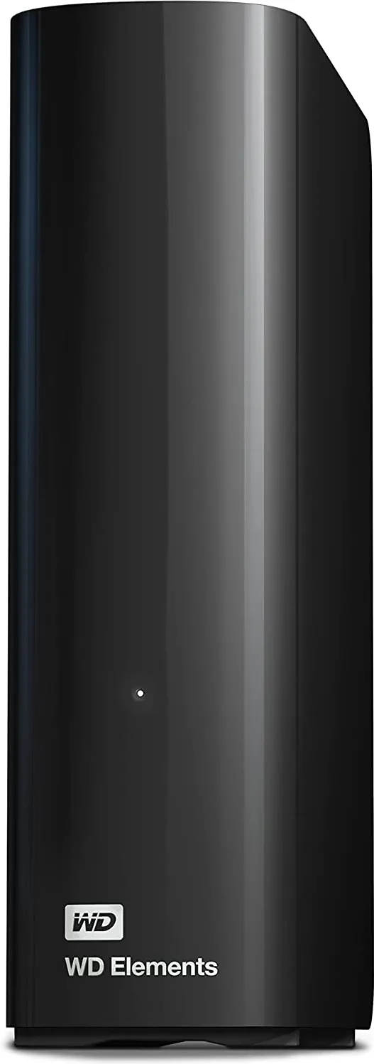 WD Elements Desktop 20 TB, External Hard Drive (Black, Micro-USB-B 3.2 Gen 1 (5 Gbit/s))