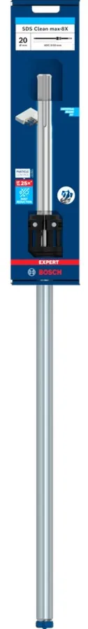 Bosch Expert hammer drill SDS Clean max-8X, 20mm (working length 400mm, suction drill)
