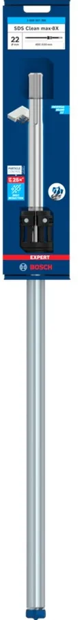 Bosch Expert hammer drill SDS Clean max-8X, 22mm (working length 400mm, suction drill)