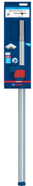 Bosch Expert hammer drill SDS Clean max-8X set, 28mm (working length 400mm, suction drill including suction connection)