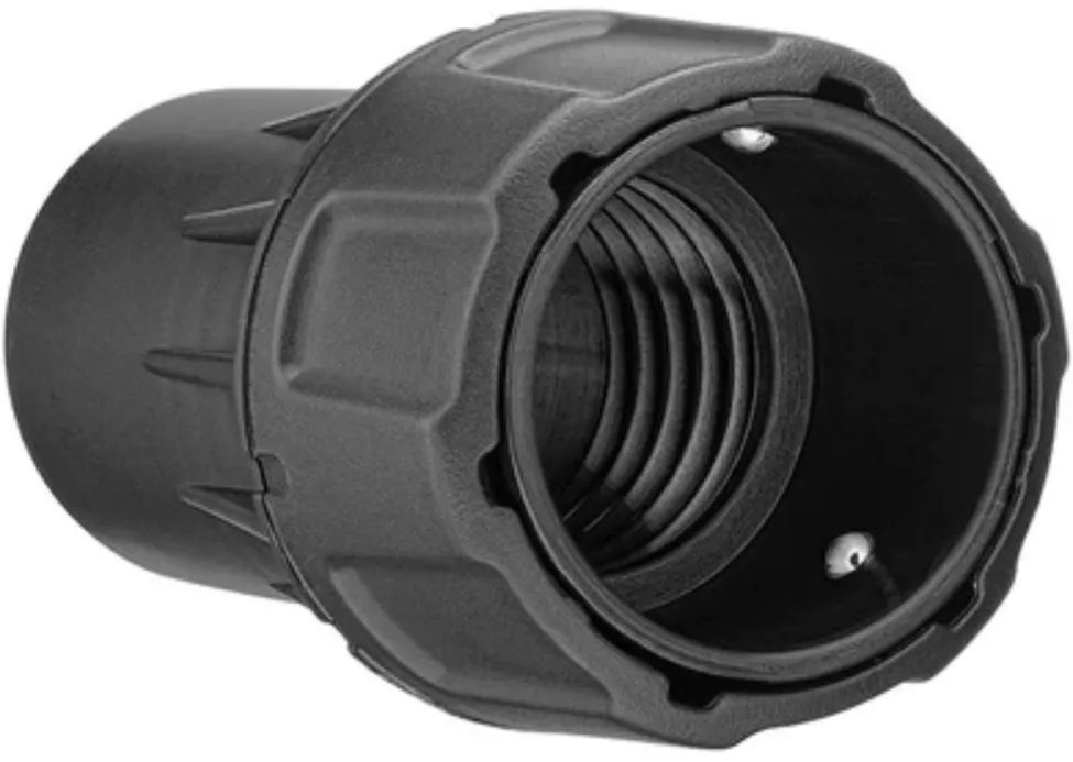 Adaptor universal rotativ DeWalt DWV9000 35 mm pentru furtun de aspirare negru
