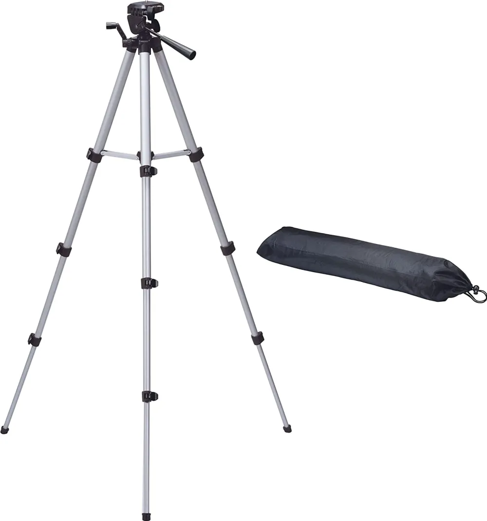 Trepied telescopic Einhell 2270115 pentru nivele laser 37-110 cm argintiu/negru