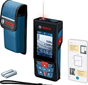 Telemetru laser BOSCH GLM 150-27 C Professional Bluetooth laser rosu