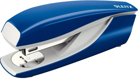 Capsator metalic Leitz 5502 NeXXt Series, 30 coli, 200 capse P3 incluse, albastru
