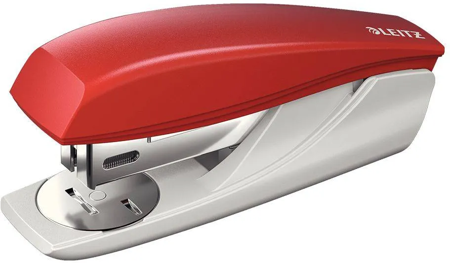 Capsator plastic Leitz 5501 NeXXt Series, 25 coli, 200 capse P3 incluse, rosu