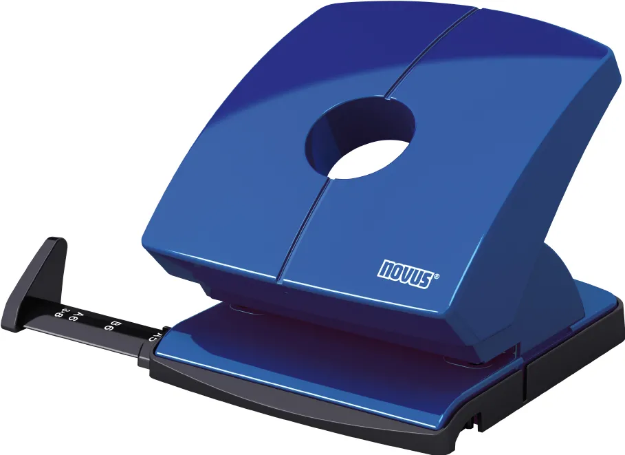 Perforator Novus B230, 30 coli, albastru