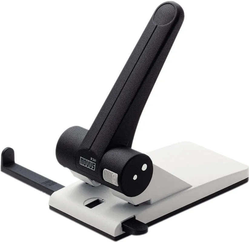 Perforator Novus B 265, 65 coli, 2 gauri, negru