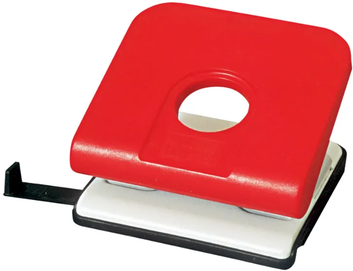 Perforator Novus Master, 25 coli, rosu