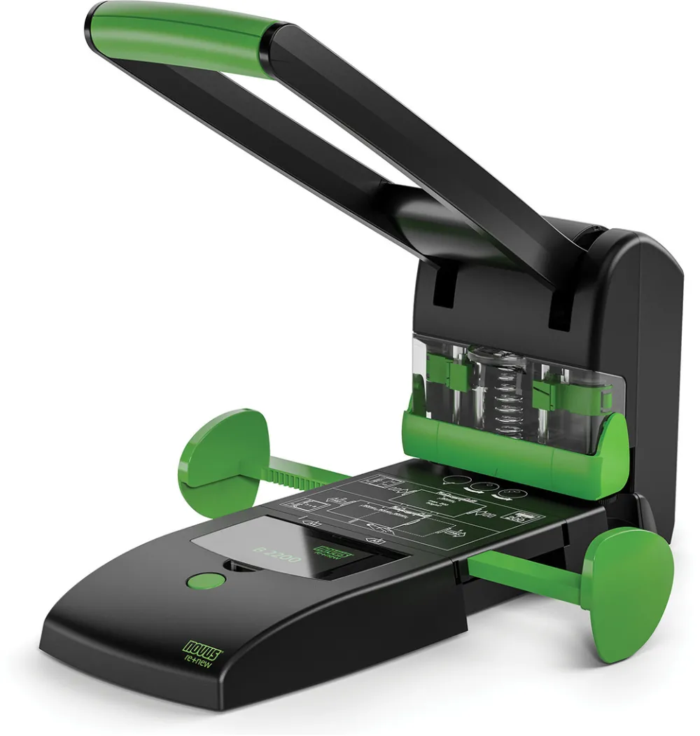 Perforator Novus B 2200 re+new, 200 coli, negru