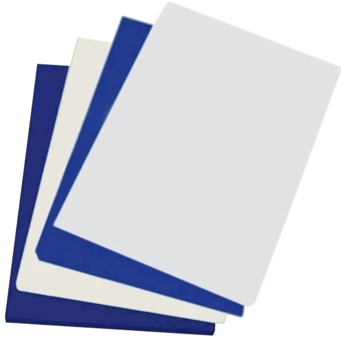 Coperti pentru indosariere Apex, lucioase, A4, albe, 100 coli/top