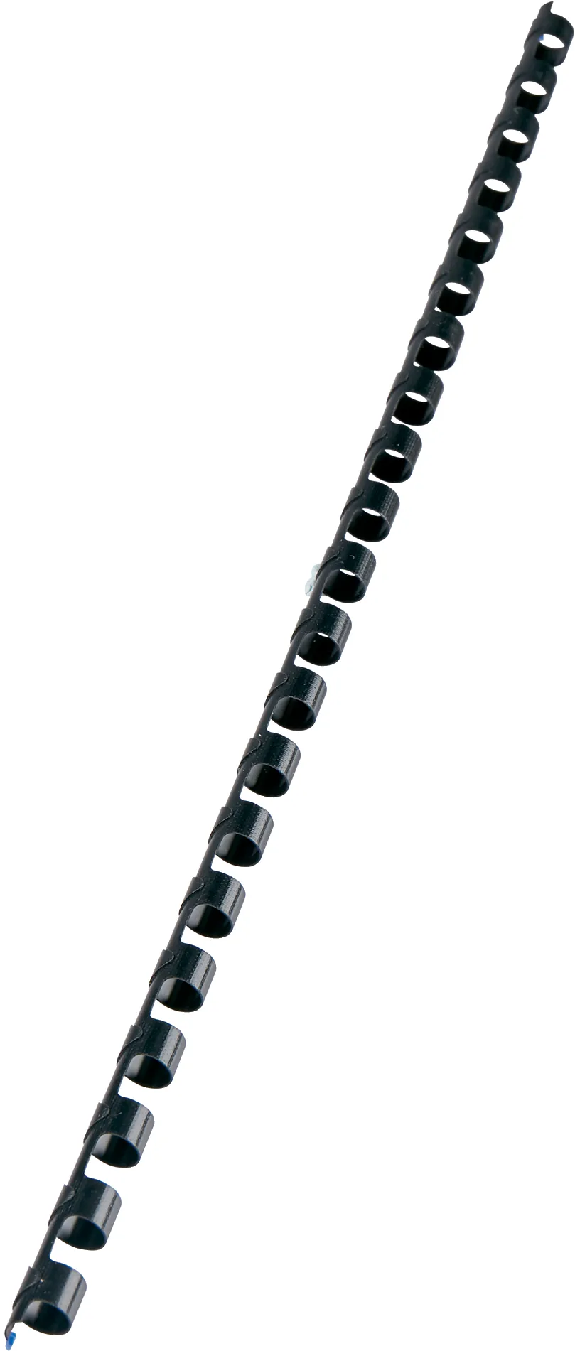 Spira legare documente GBC, plastic, A4, 21 inele, 38 mm, 330 coli, 100 bucati/set, negru
